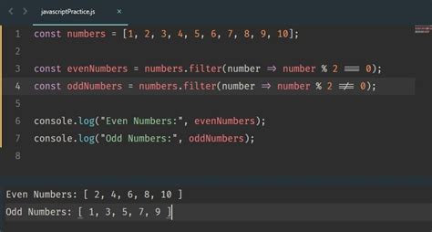 how to find odd number in javascript